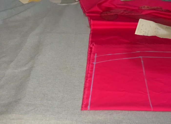 Find the center for the waist and come down 4 inches for the dart length. Open the darts by 0.5 inches.