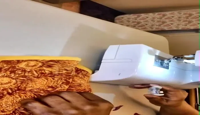 Open liner over basket, find center, and press down, ensuring even sides.