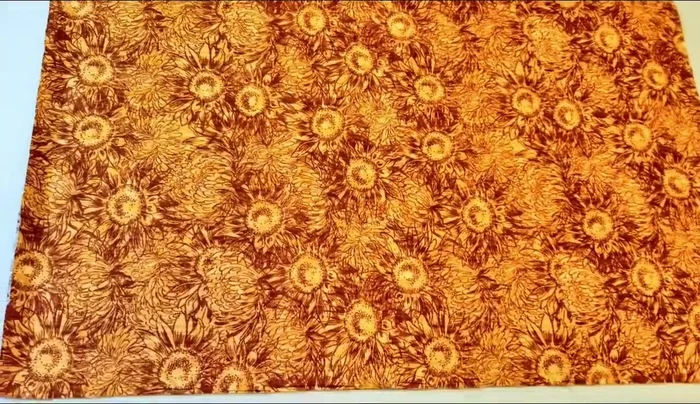 Cut both fabrics to match basket dimensions.