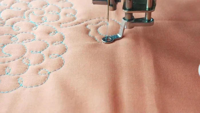 Maintain consistent spacing between wavy lines.