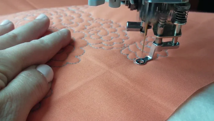 Repeat steps 2 and 3 until the flower is complete.