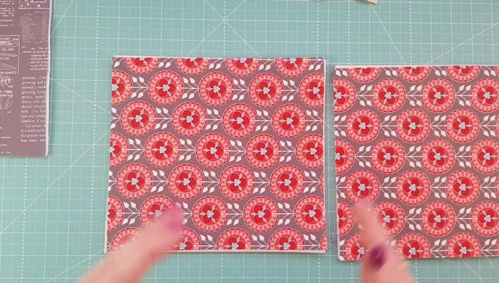 Quilt the exterior fabric (optional, but adds dimension).