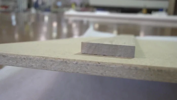 Cut the fabric and batting to size.