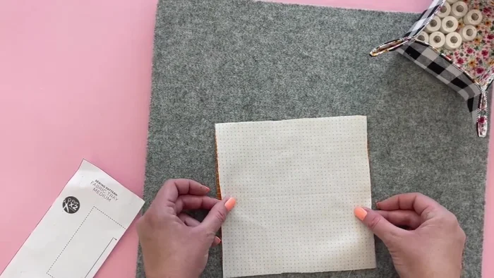 Trim the corners and seam allowance to 1/4 inch. Carefully clip the corners to reduce bulk.