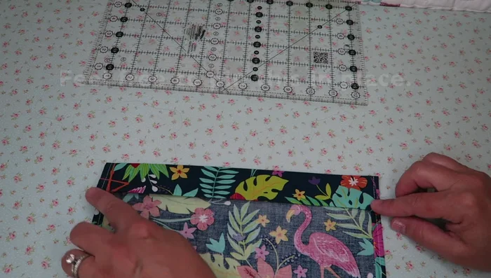 Repeat steps 5 and 6 for the other short edge.