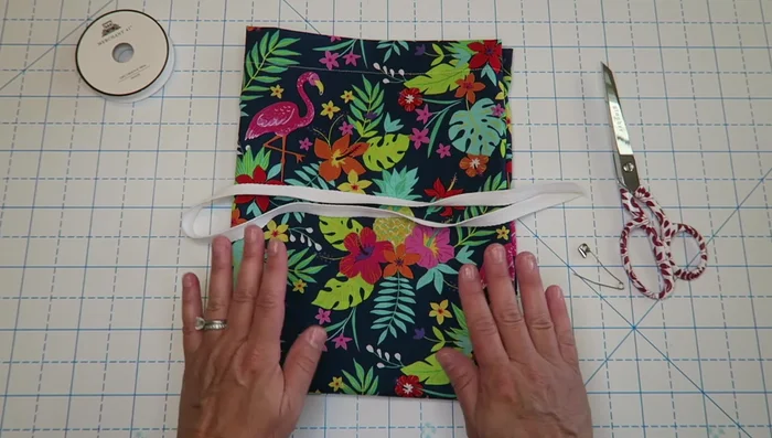 Press the bag to create a crisp finish.