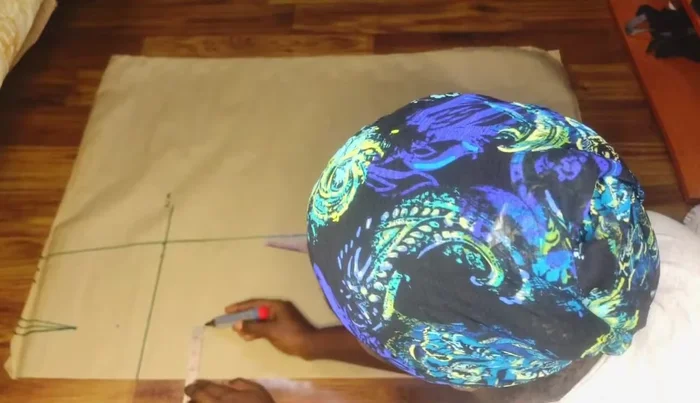 Slash the slit area of the front piece to allow for ease of movement. Close the slit slightly, leaving a gap of about 6 inches (divided by two, for a 3-inch slit on each side) for a natural drape.