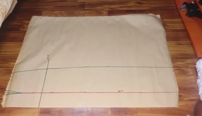 Slash the slit area of the front piece to allow for ease of movement. Close the slit slightly, leaving a gap of about 6 inches (divided by two, for a 3-inch slit on each side) for a natural drape.