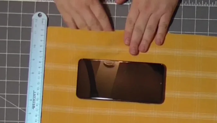 Cut pocket pieces (consider size and placement).