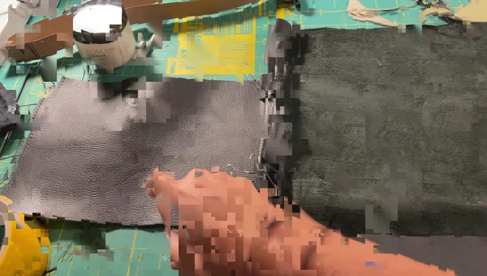 Add an inside pocket: Place this pocket on the back side, hidden by the luggage panel.