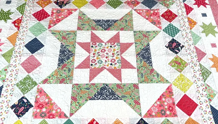 Create the center star block.