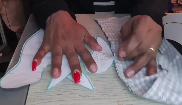 Sew the arms: Sew the arm pieces together, leaving a gap for stuffing.