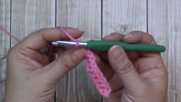 Chain 1, turn your work.