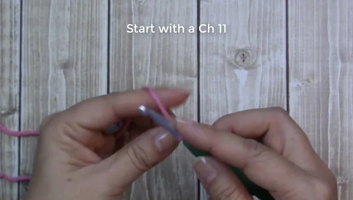 Chain 1, turn your work.