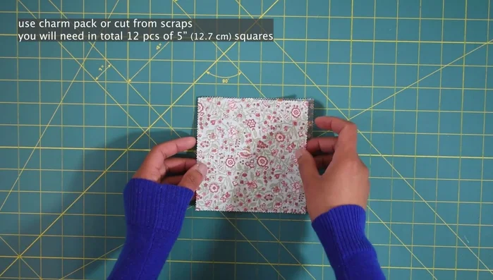 Apply Interfacing to Patchwork Panels:
