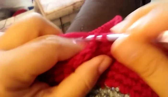 Round 26: Chain 1, 1 single crochet in each stitch around.