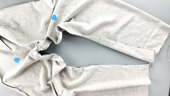 Press the inseam open.