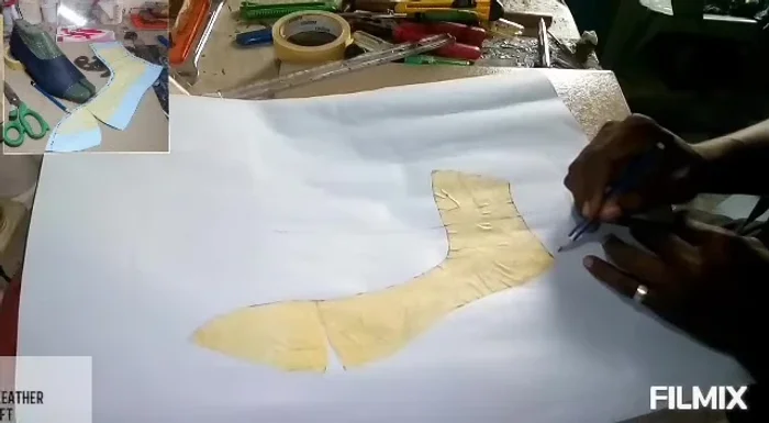 Add lasting allowance (1.5 inches).