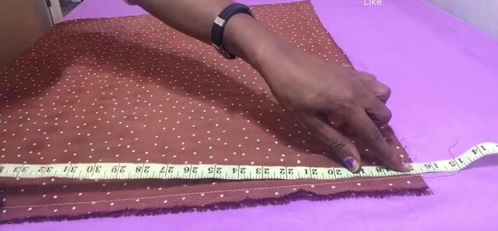 Cut along the markings, trimming sharp edges for a smooth curve.