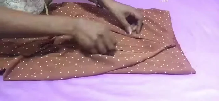 Stitch along each side of the zipper allowance to secure the drips.