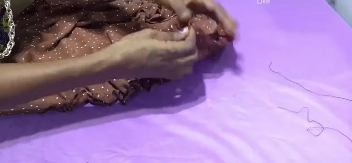 Stitch along each side of the zipper allowance to secure the drips.