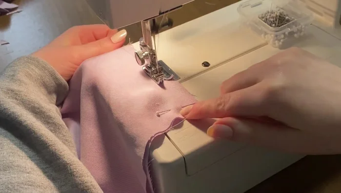 Repeat steps 12 & 13 for bottom tier skirt panels (using three panels for an A-line shape).