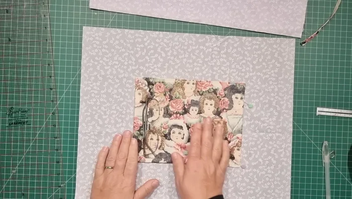 Create Channel (optional): Stitch a channel above the pocket to hold pens and glasses.