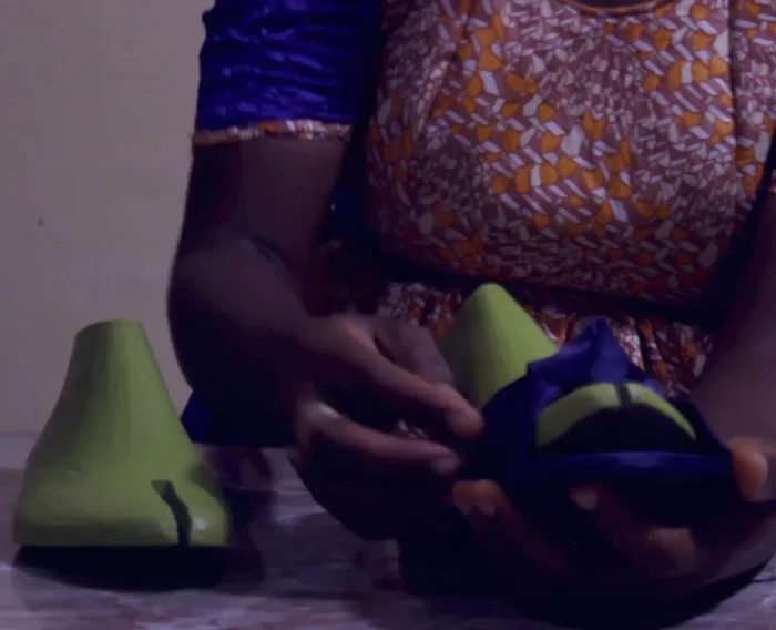 Finishing Touches: Add embellishments like stones for extra sparkle (if desired). Ensure embellishments don't interfere with the inner layers of fabric which contact the cardboard.