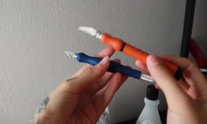 Repeat step 3 and 4 for the other side of the shoe, the back, and any other areas needing a template.