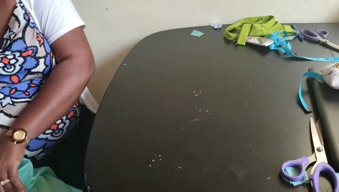 Turn the bag right side out. Carefully turn the bag through the gap left in step 5.