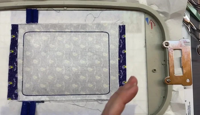 Hand-stitch the opening closed.