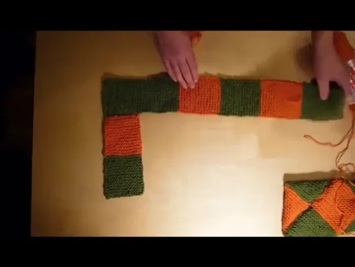 Fold the slipper over so the folded section faces inward. Sew this seam securely.