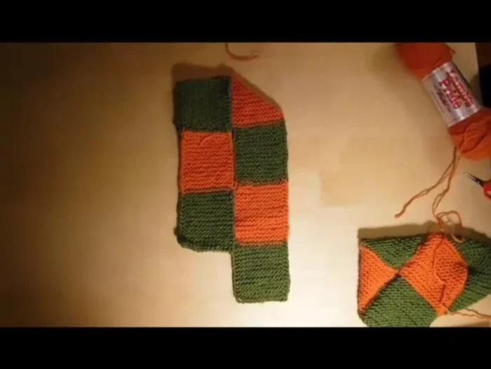 Fold the slipper over so the folded section faces inward. Sew this seam securely.