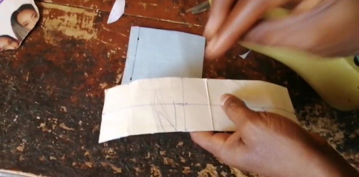 Stitch around the edges to secure the leather pieces. Alternatively, use strong adhesive to bond the upper leather and lining together.