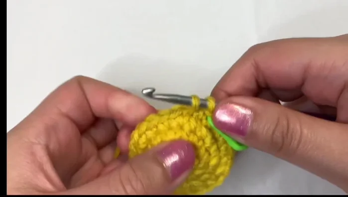 Round 6: Increase in the first stitch, single crochet in the next four stitches, repeat (36 stitches total).